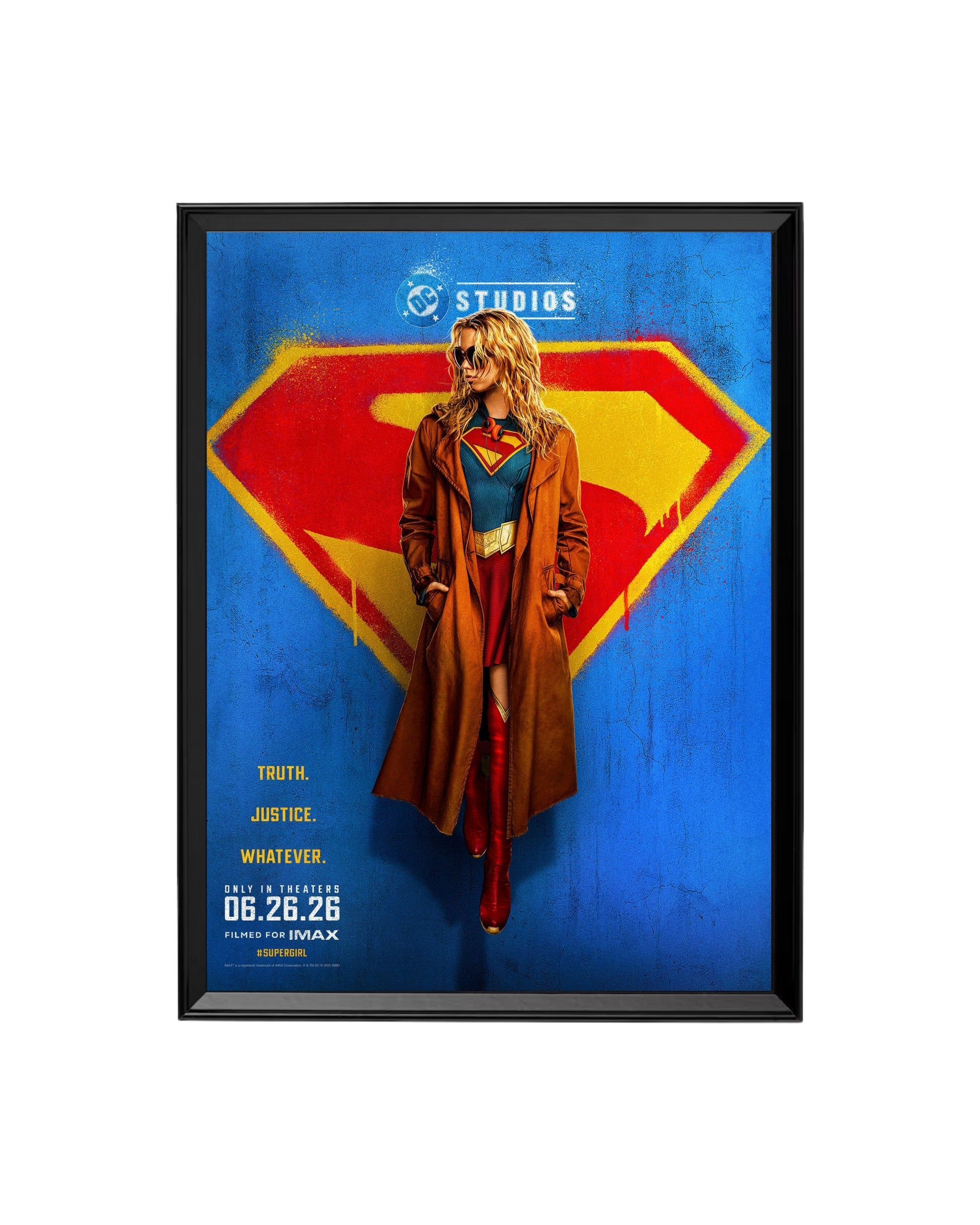 Cuadro Supergirl - Verdad. Justicia. Lo que sea.