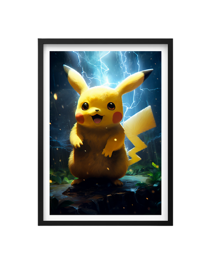 Cuadro Pokemon Pikachu