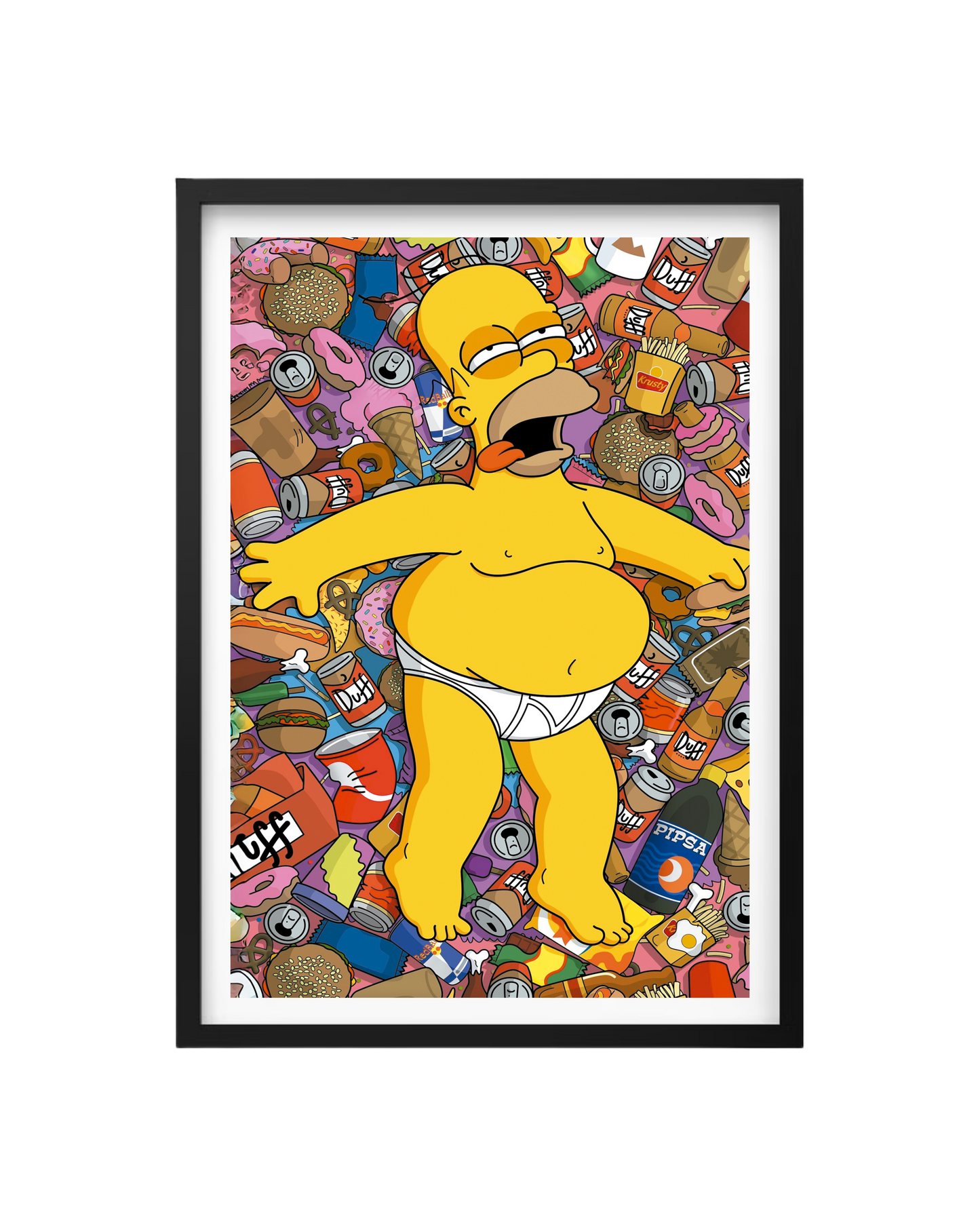 Cuadro Los Simpson (Homero)