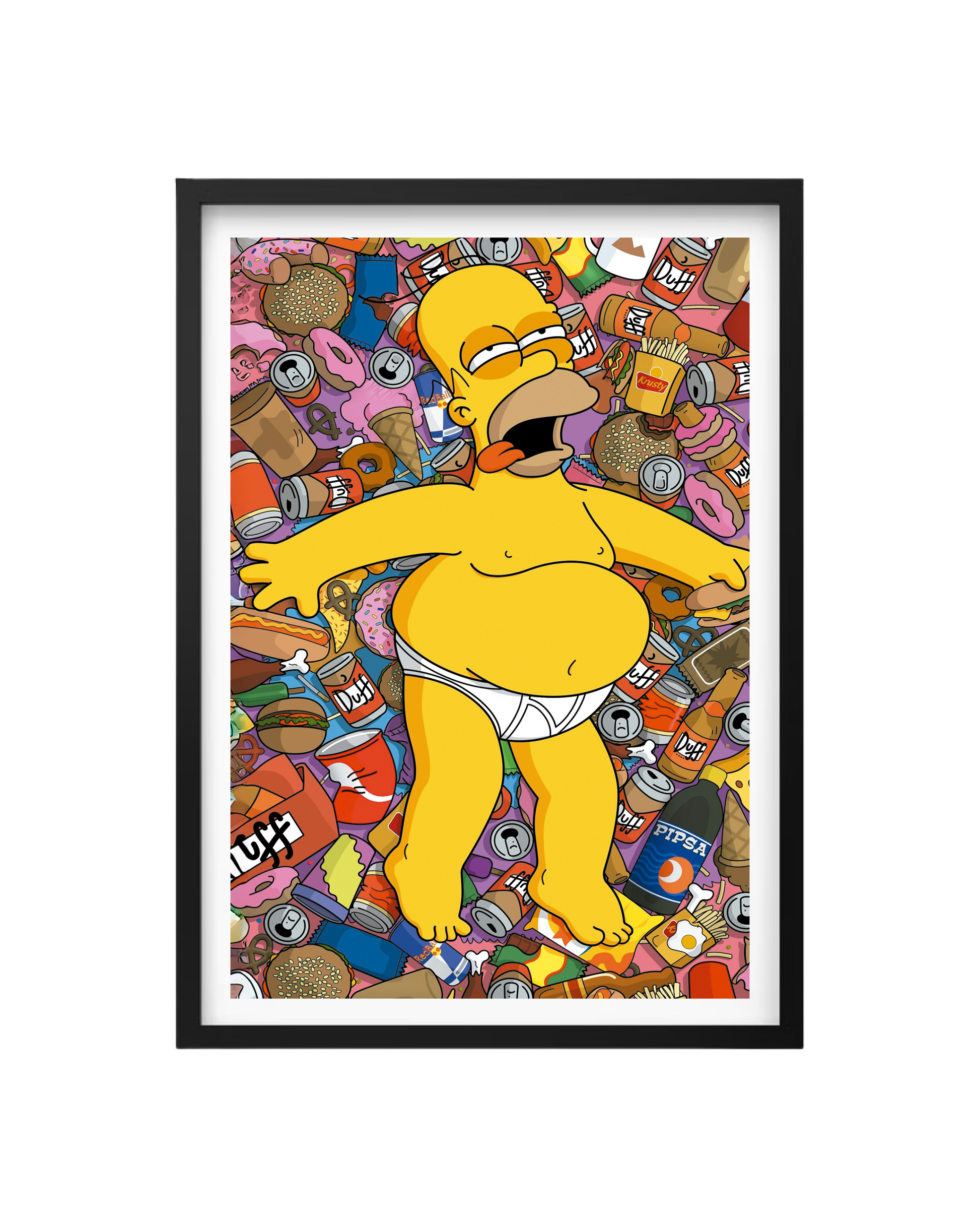 Cuadro Los Simpson (Homero)