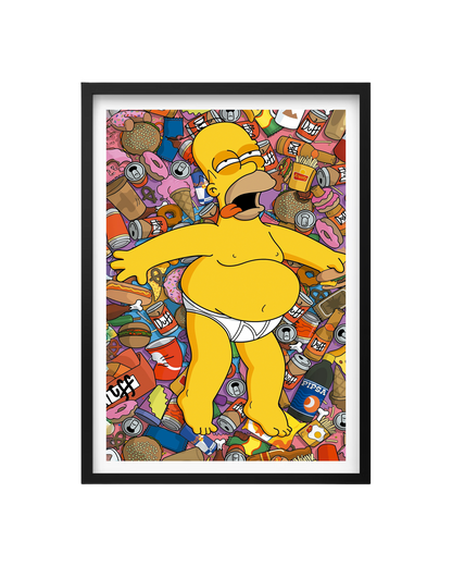 Cuadro Los Simpson (Homero)