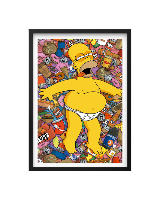 Cuadro Los Simpson (Homero)