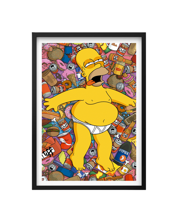 Cuadro Los Simpson (Homero)