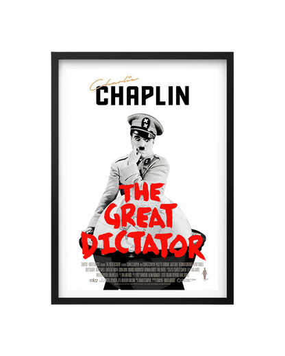 Cuadro El Gran Dictador (Charles Chaplin)