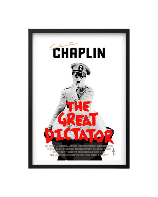 Cuadro El Gran Dictador (Charles Chaplin)