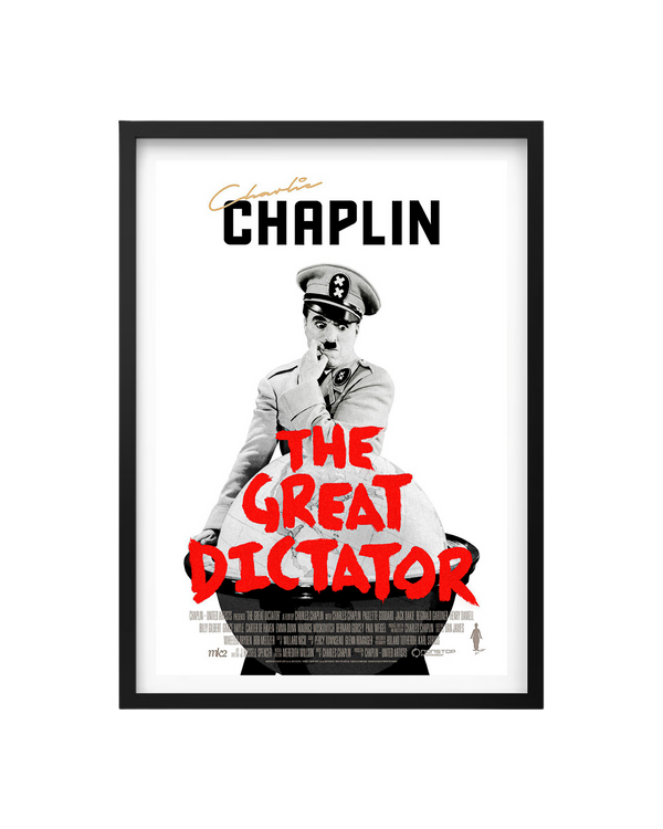 Cuadro El Gran Dictador (Charles Chaplin)