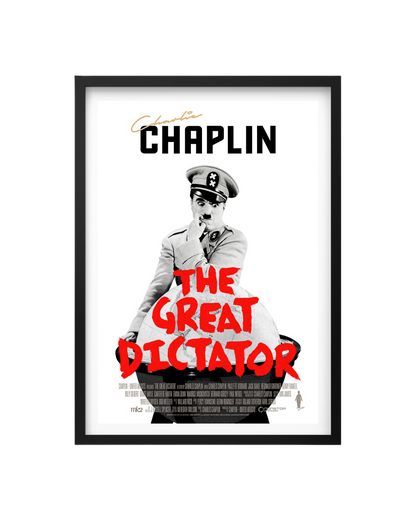 Cuadro El Gran Dictador (Charles Chaplin)