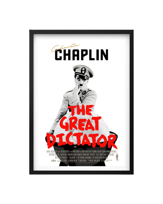Cuadro El Gran Dictador (Charles Chaplin)