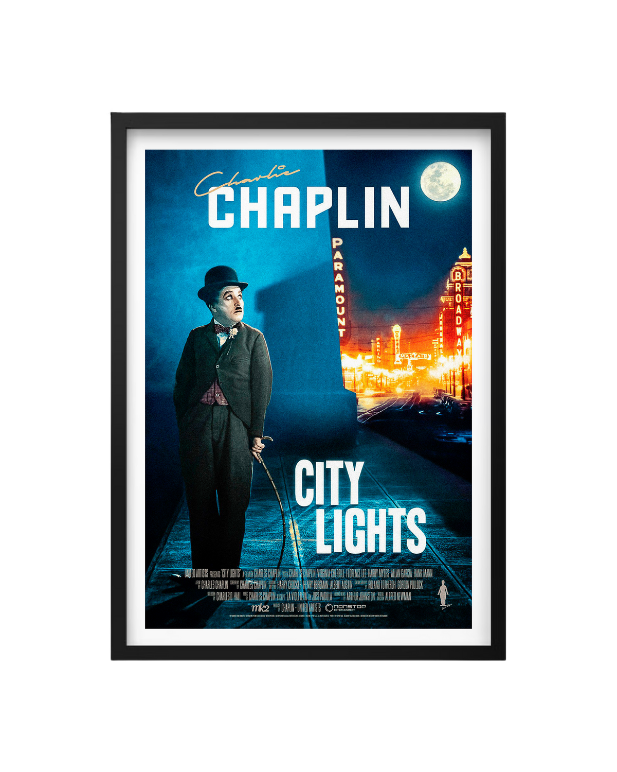 Cuadro City Lights (Charles Chaplin)