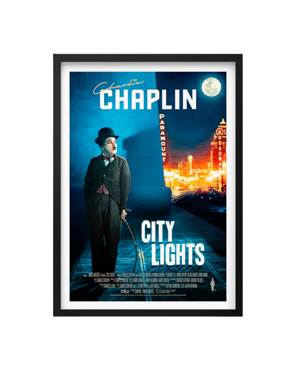 Cuadro City Lights (Charles Chaplin)