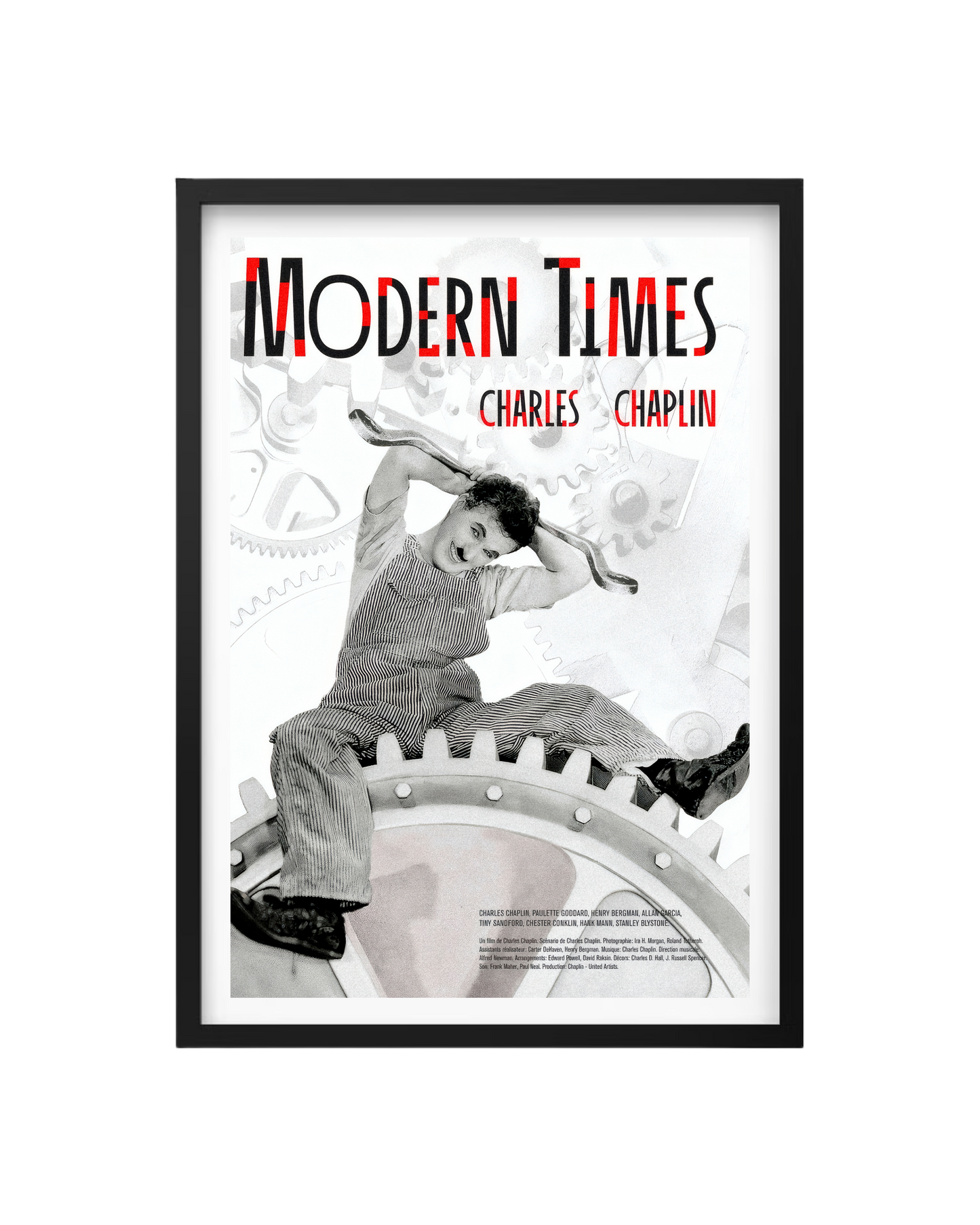 Cuadro Modern Time (Charles Chaplin)