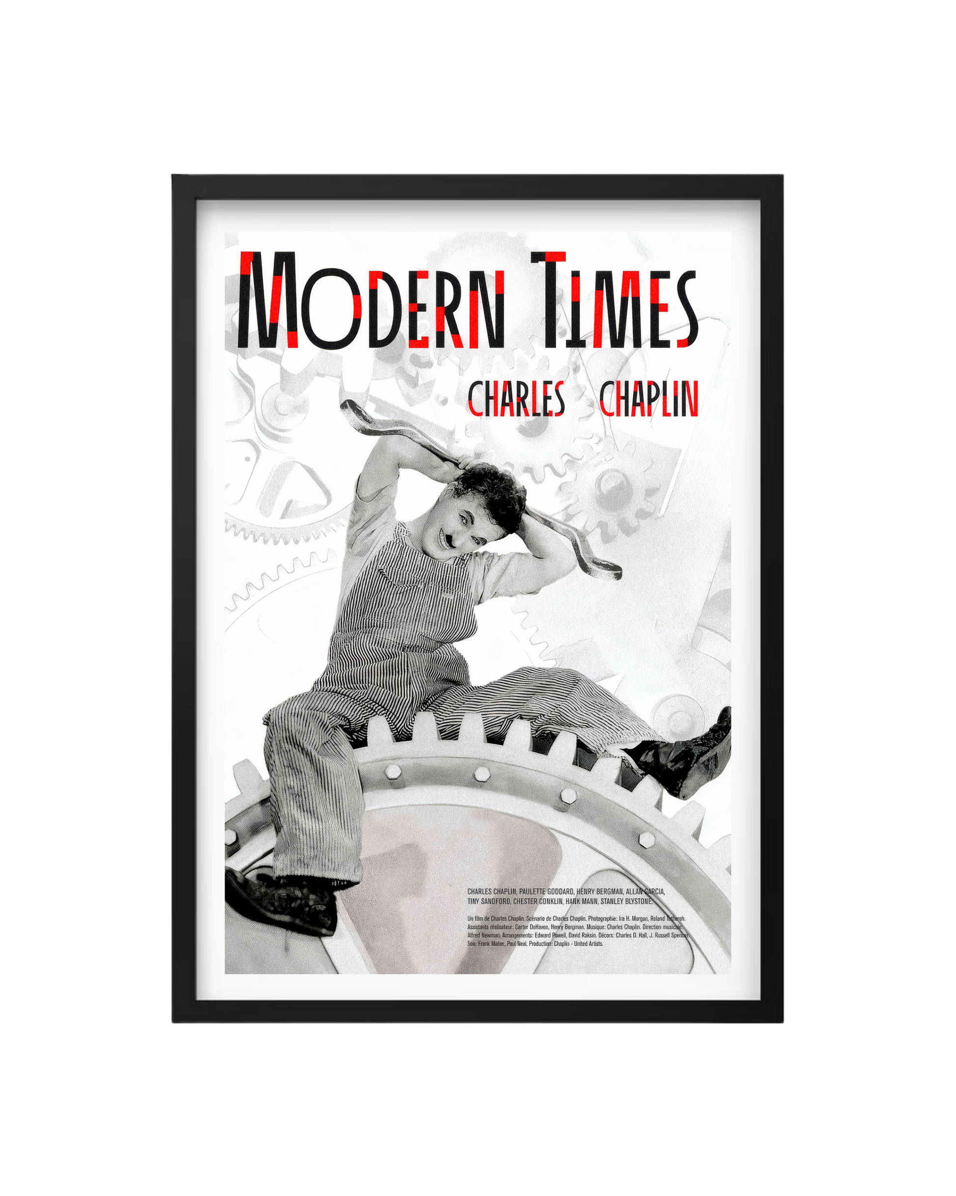 Cuadro Modern Time (Charles Chaplin)