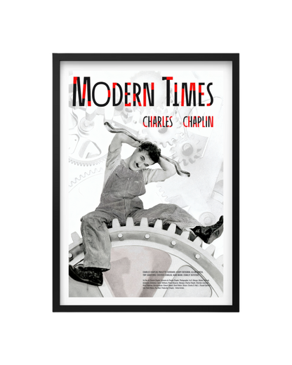 Cuadro Modern Time (Charles Chaplin)