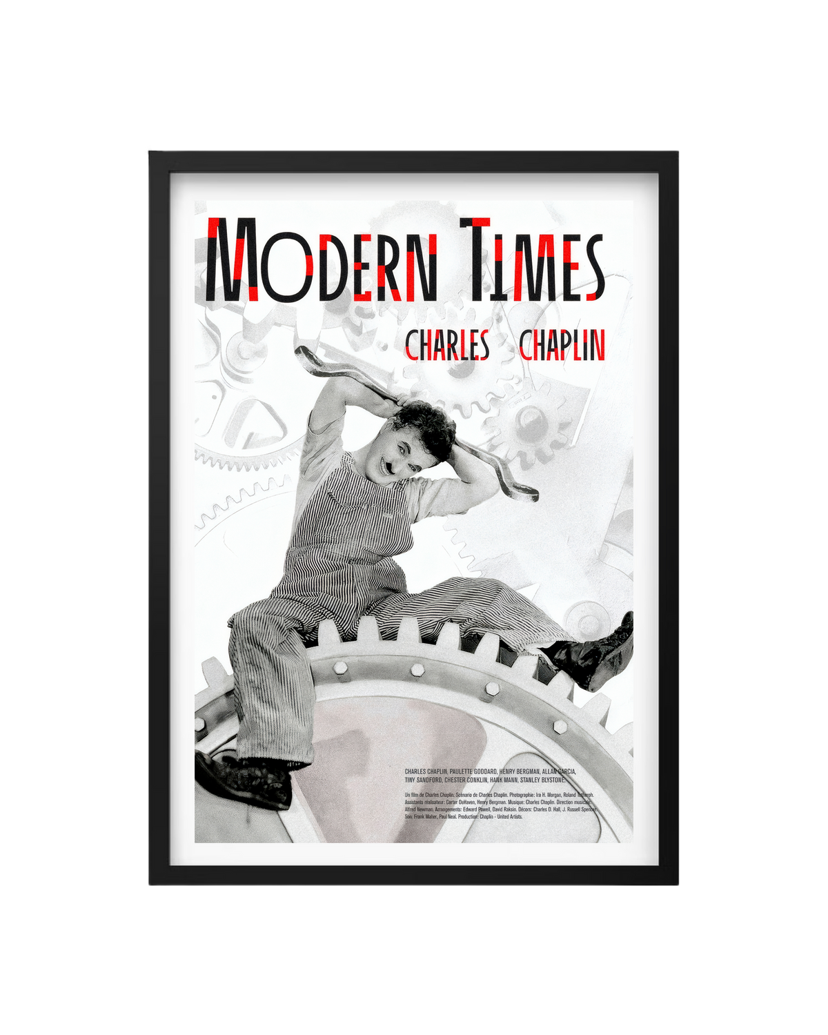 Cuadro Modern Time (Charles Chaplin)