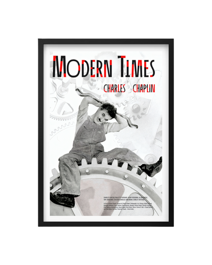 Cuadro Modern Time (Charles Chaplin)