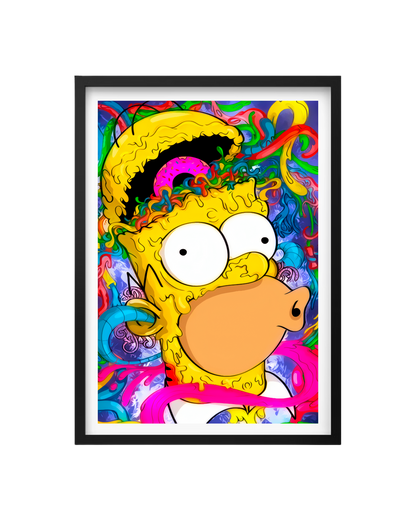 Cuadro Los Simpson (Homero)