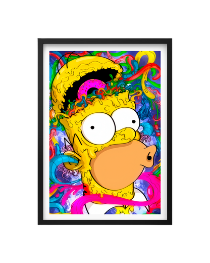 Cuadro Los Simpson (Homero)