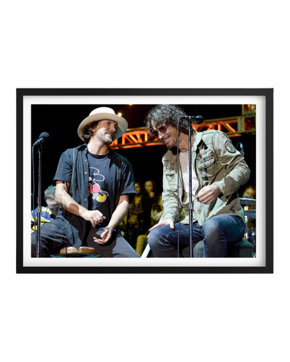 Cuadro Eddie Y Chris Cornell (Pearl Jam)