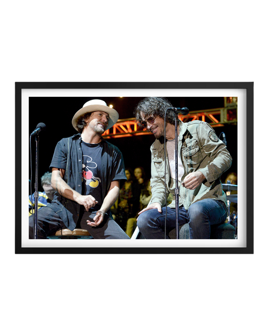 Cuadro Eddie Y Chris Cornell (Pearl Jam)