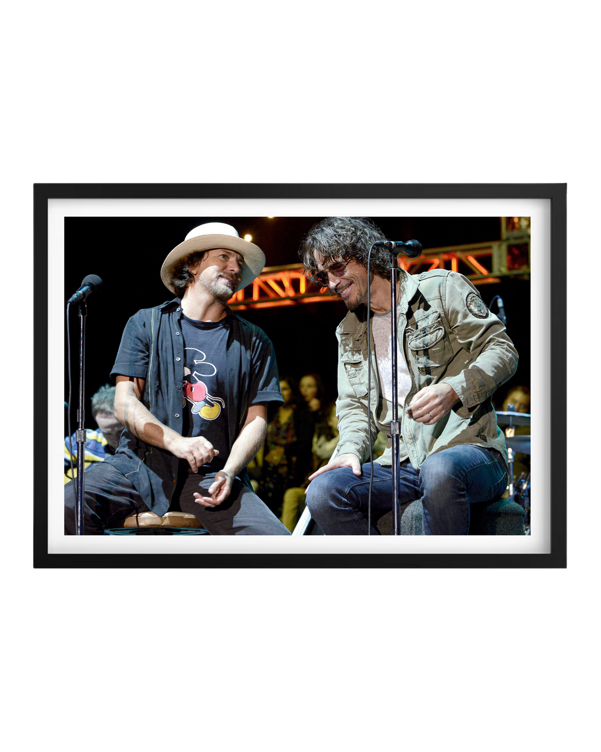Cuadro Eddie Y Chris Cornell (Pearl Jam)