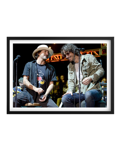 Cuadro Eddie Y Chris Cornell (Pearl Jam)