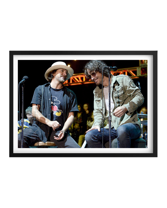 Cuadro Eddie Y Chris Cornell (Pearl Jam)