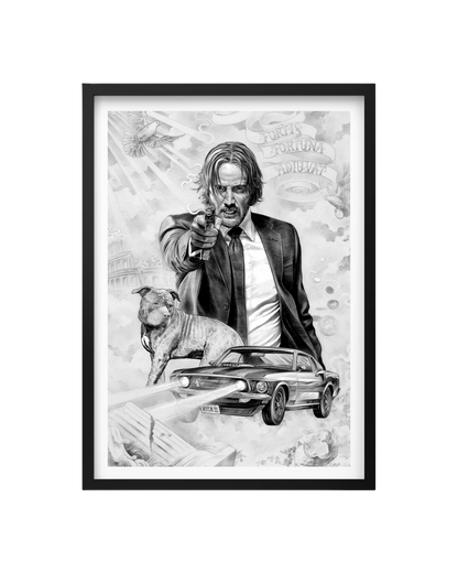 Cuadro John Wick