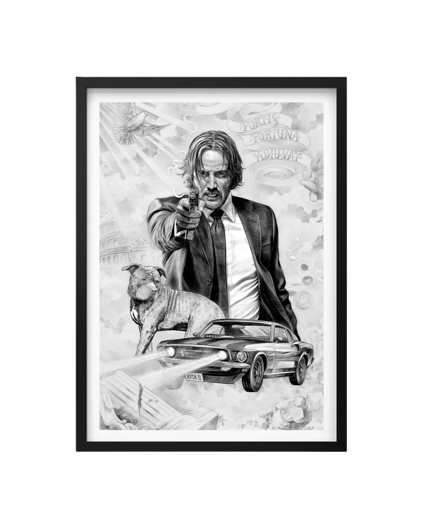 Cuadro John Wick