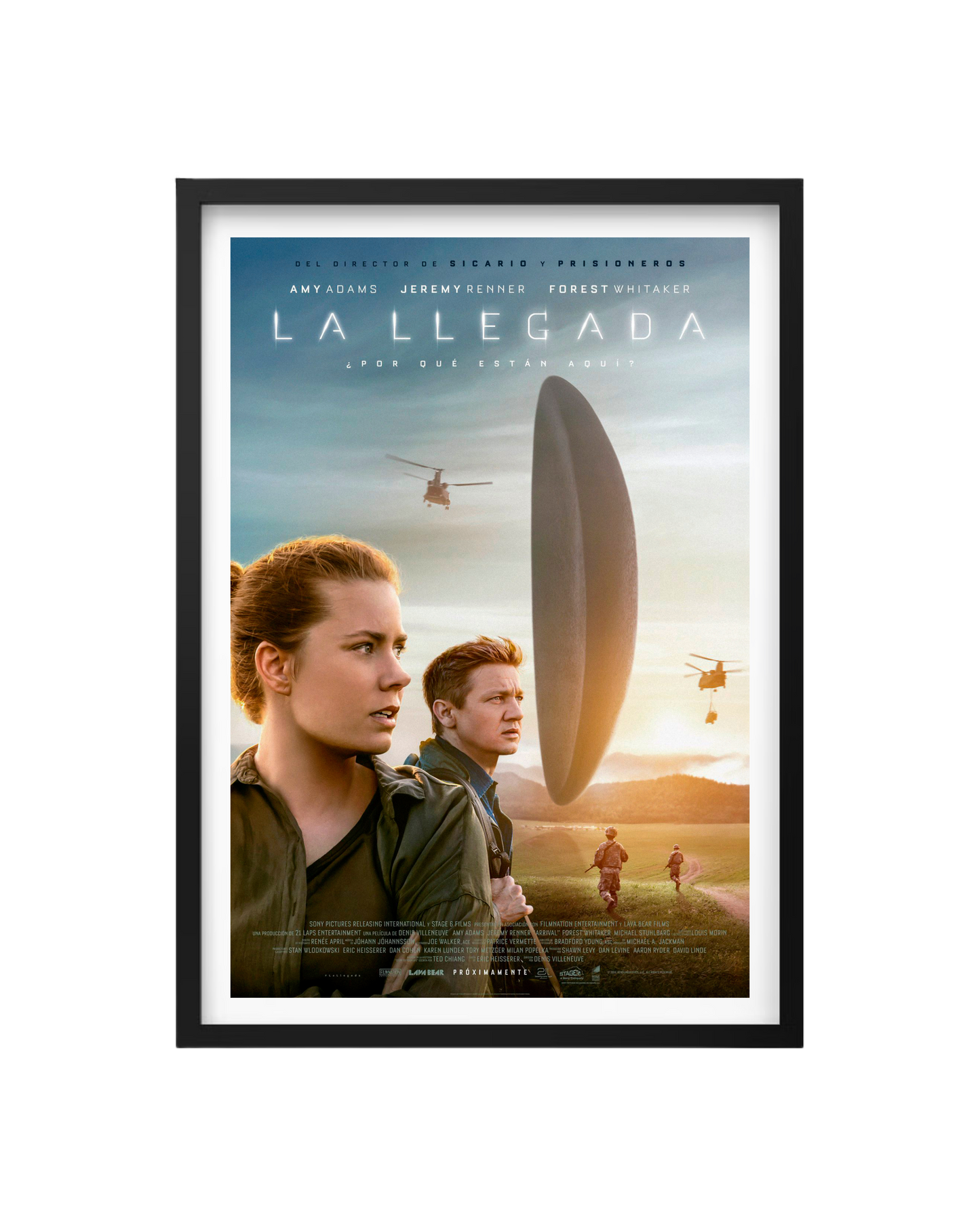 Cuadro La Llegada - Arrival
