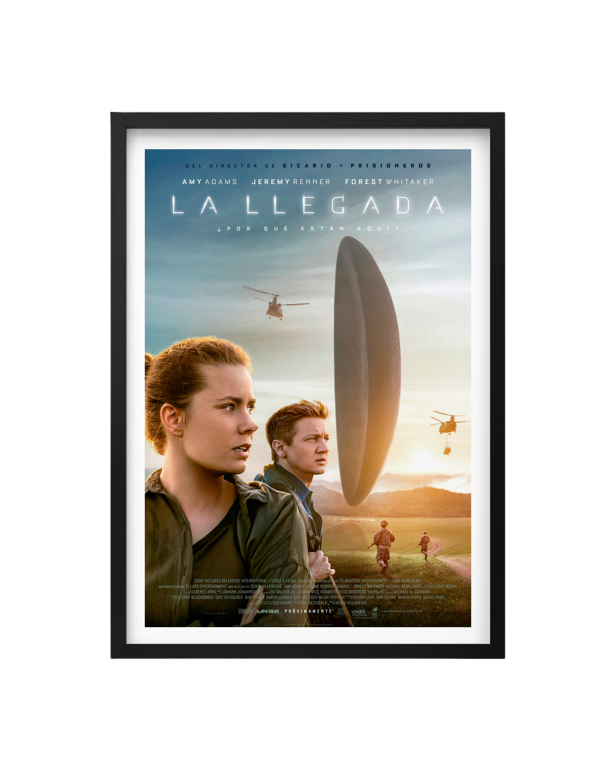 Cuadro La Llegada - Arrival