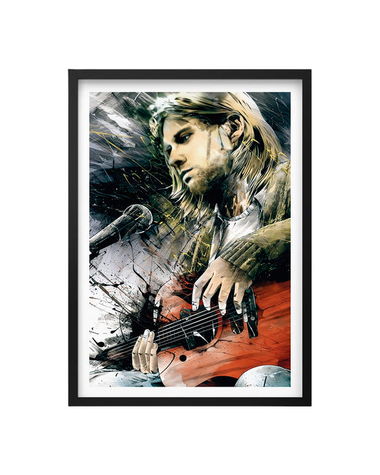 Cuadro Kurt Cobain - Nirvana