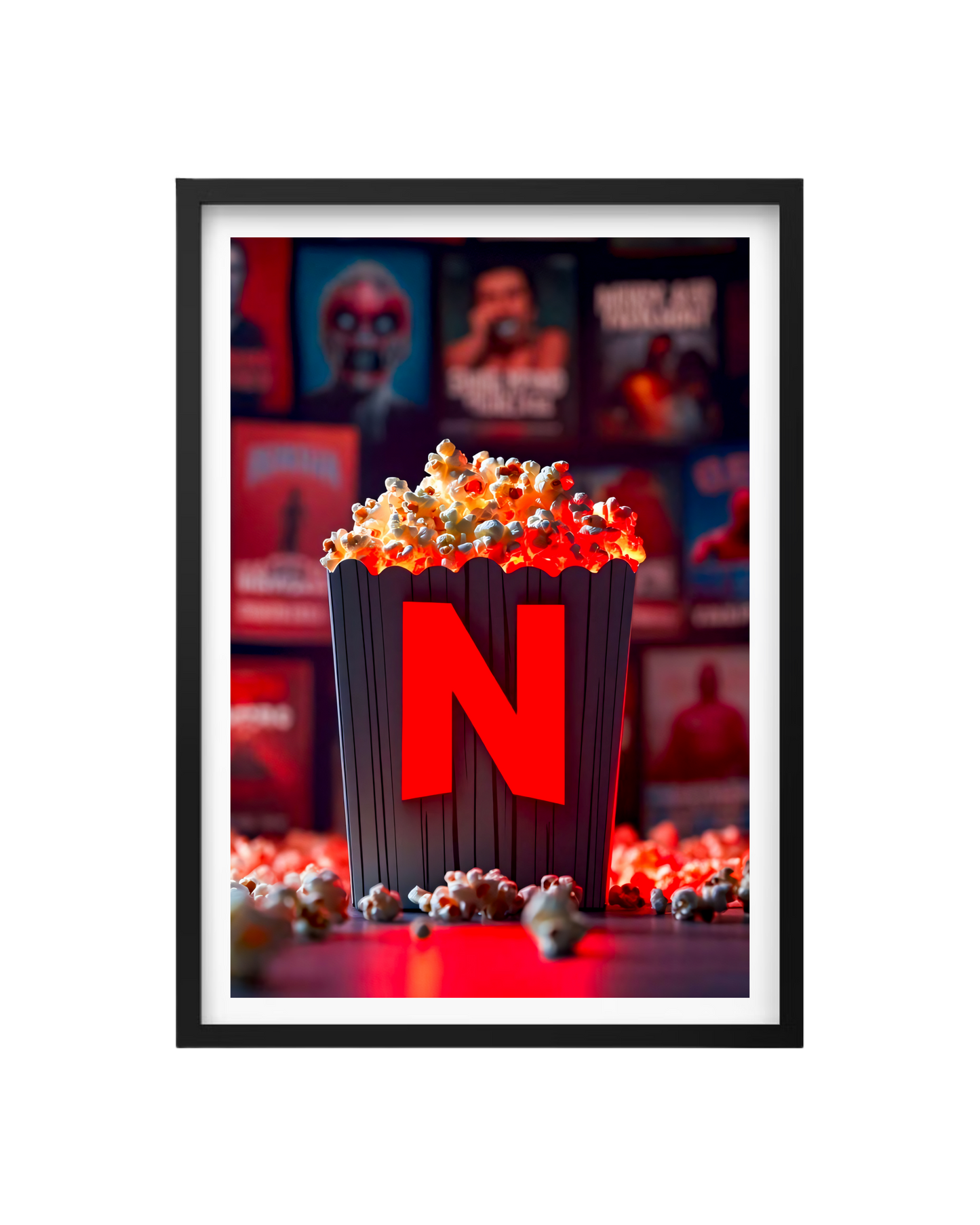 Cuadro Netflix - El ritual del streaming