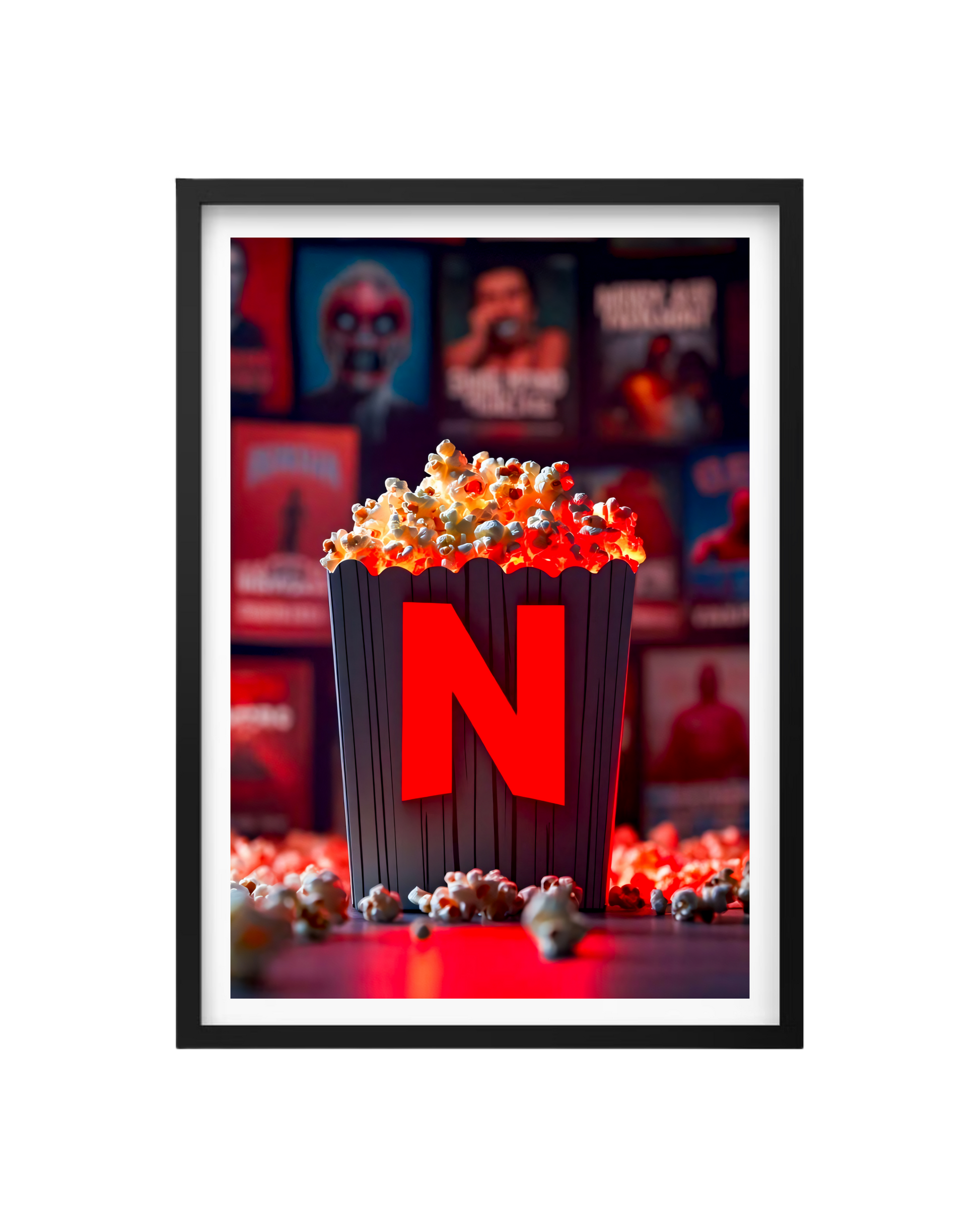 Cuadro Netflix - El ritual del streaming