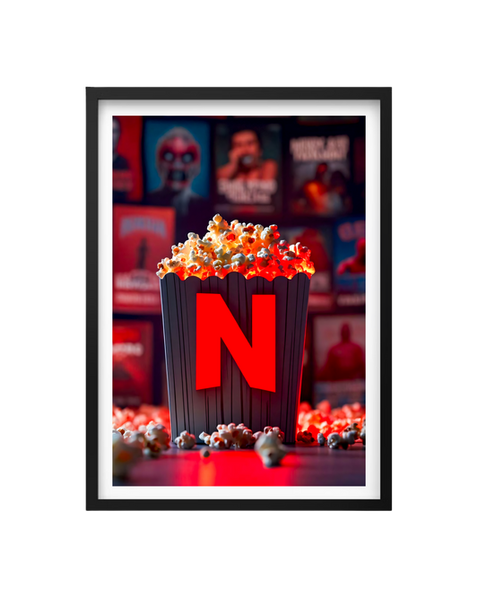 Cuadro Netflix - El ritual del streaming