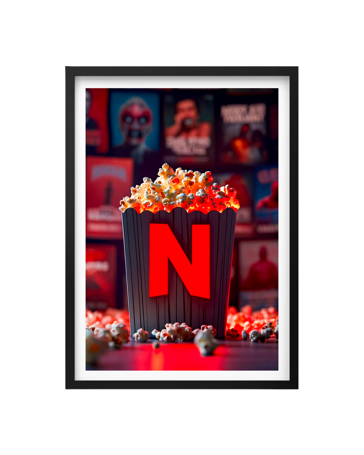 Cuadro Netflix - El ritual del streaming