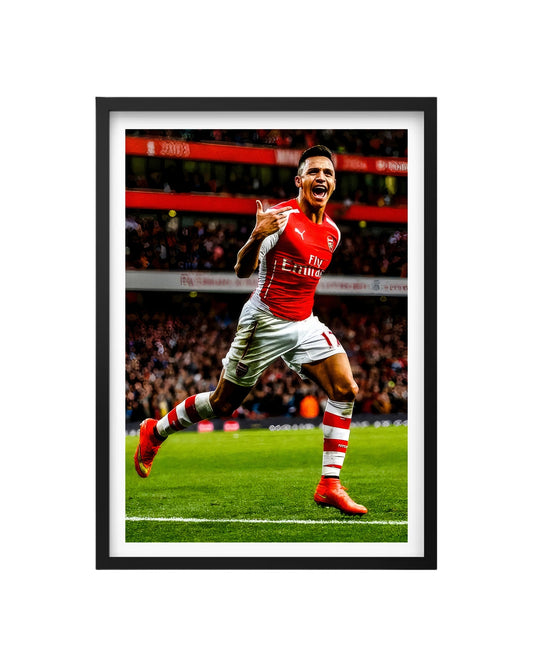 Cuadro Alexis Sanchez - Arsenal