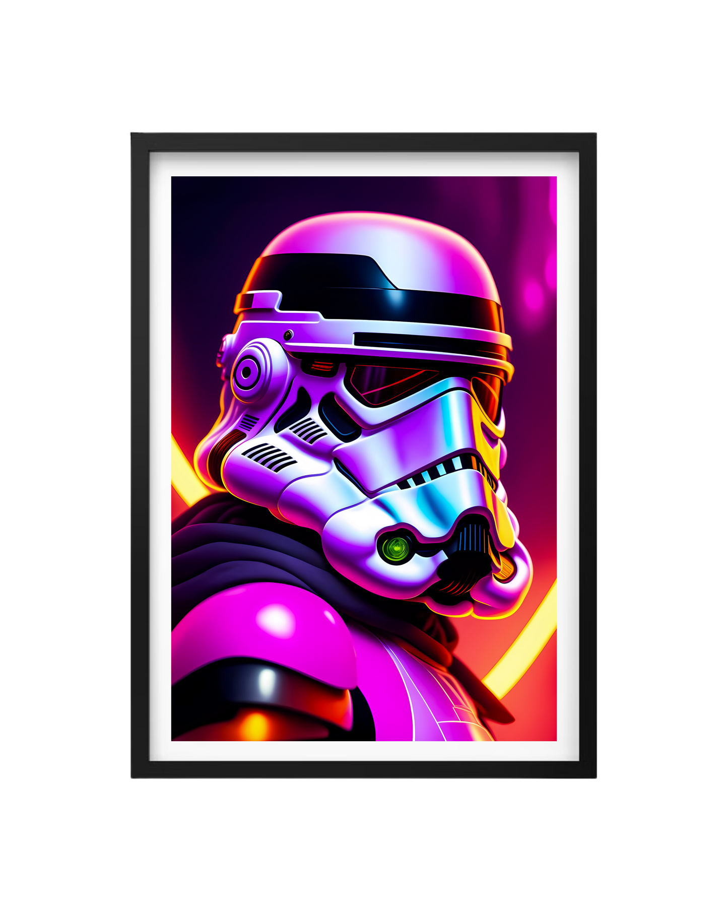 Cuadro StormTrooper Neón