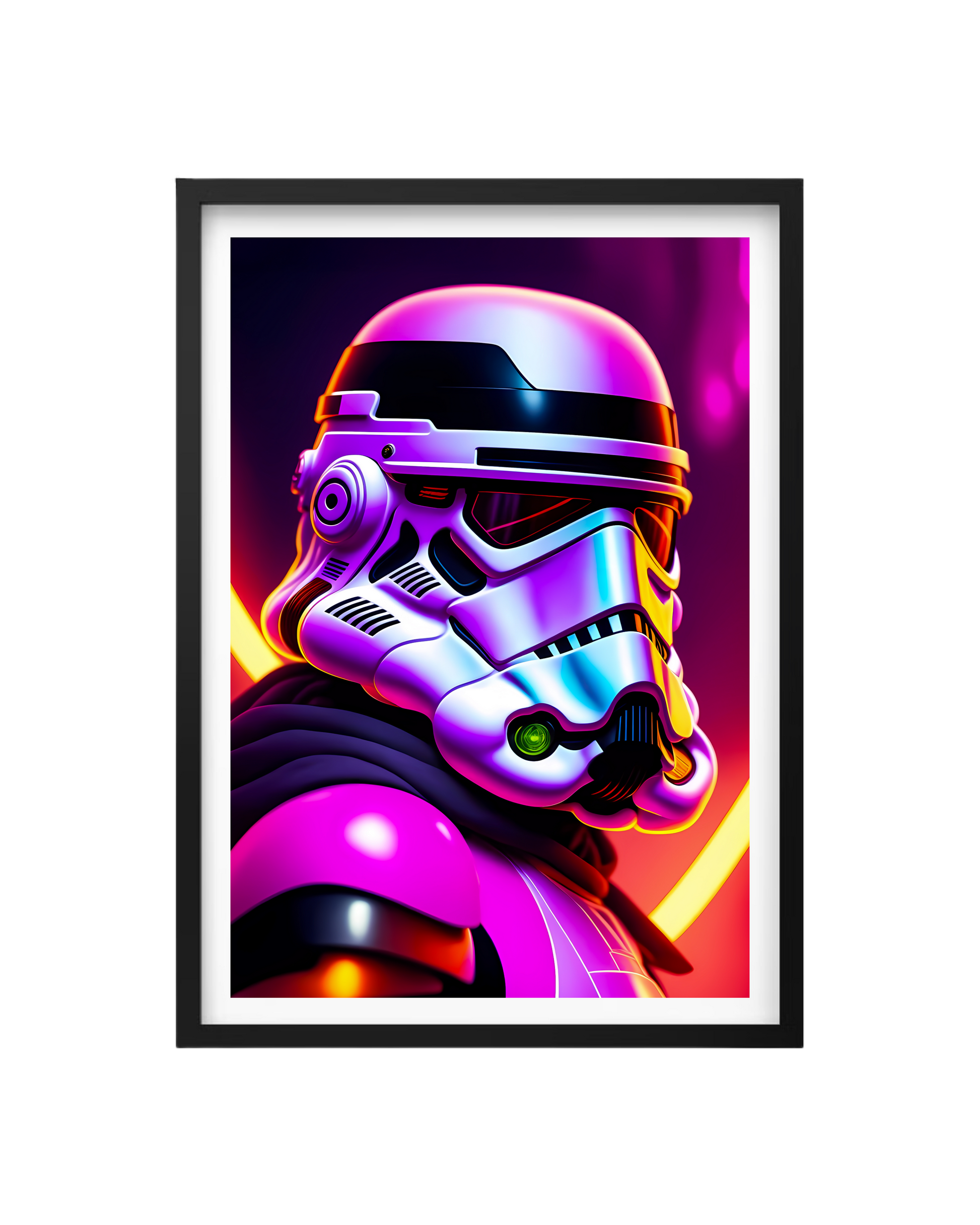 Cuadro StormTrooper Neón
