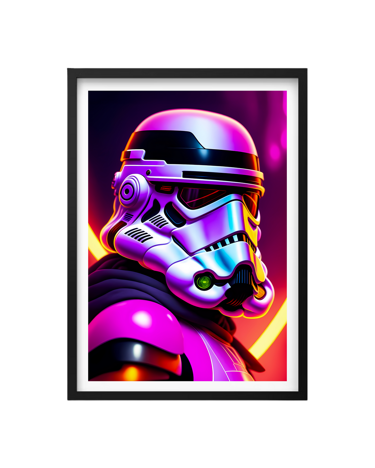 Cuadro StormTrooper Neón