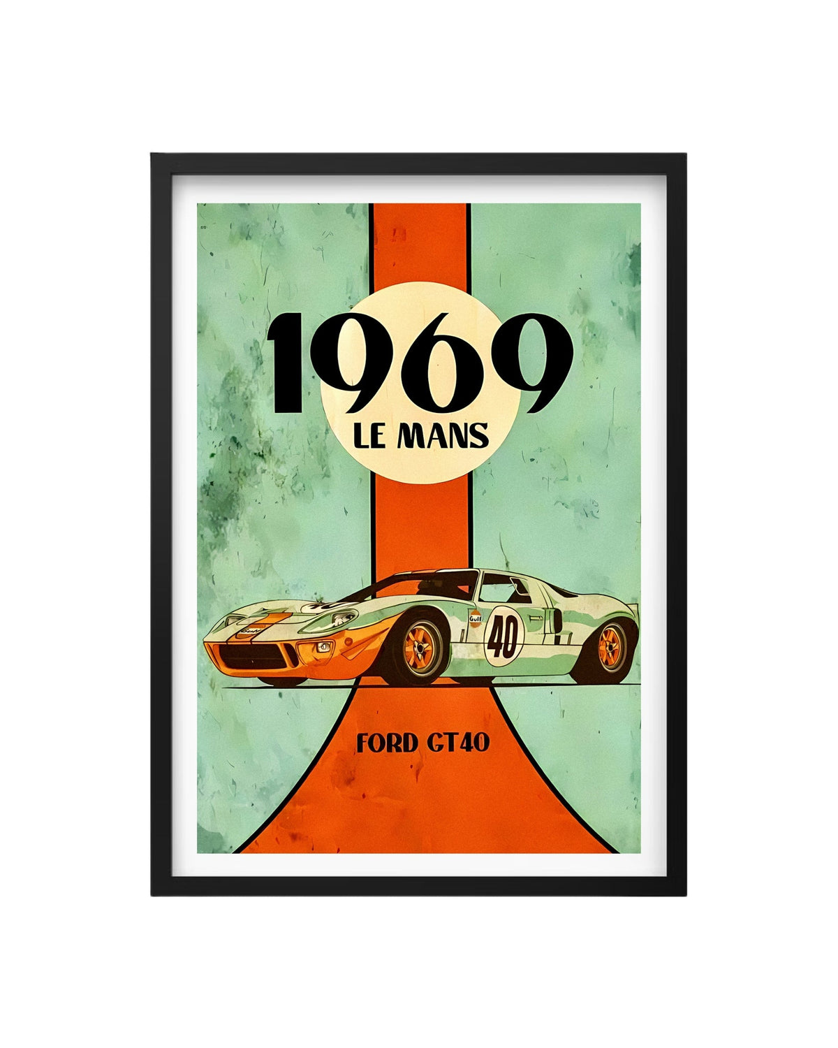 Cuadro Ford GT40 - Le Mans 1969