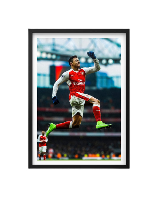 Cuadro Alexis Sanchez - Arsenal