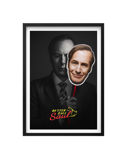 Cuadro Better Call Saul - La Máscara del Abogado