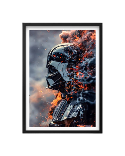 Cuadro Darth Vader - Star Wars - El Descenso a las Cenizas