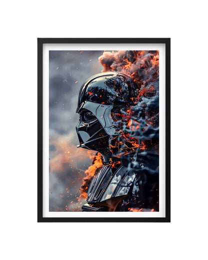 Cuadro Darth Vader - Star Wars - El Descenso a las Cenizas