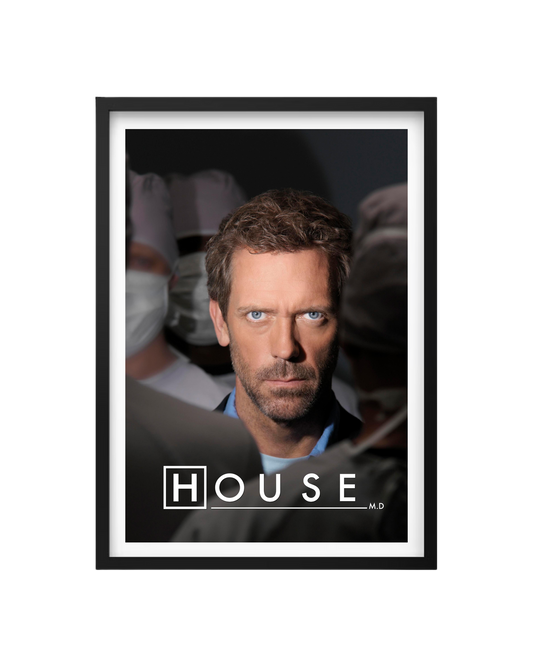 Cuadro Dr. House - El Genio Incorregible
