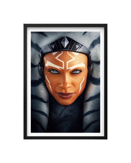 Cuadro Ahsoka - La Fuerza de una Guerrera