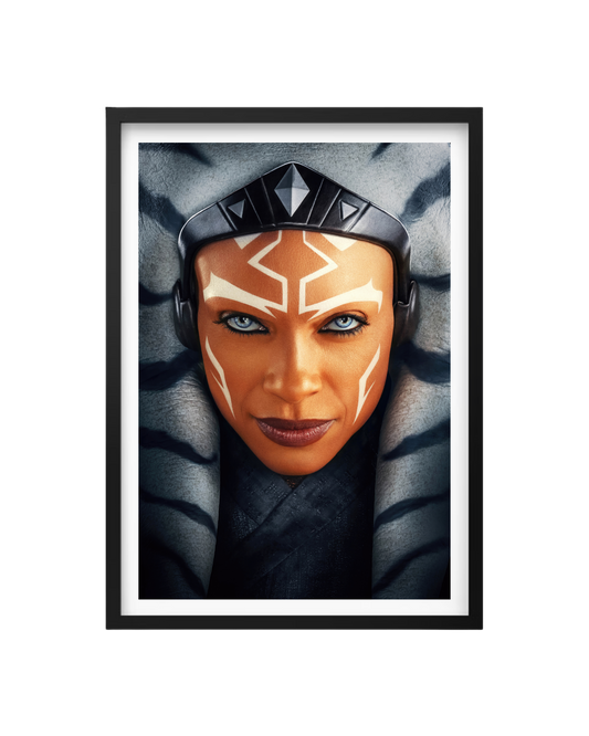 Cuadro Ahsoka - La Fuerza de una Guerrera