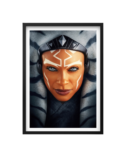 Cuadro Ahsoka - La Fuerza de una Guerrera