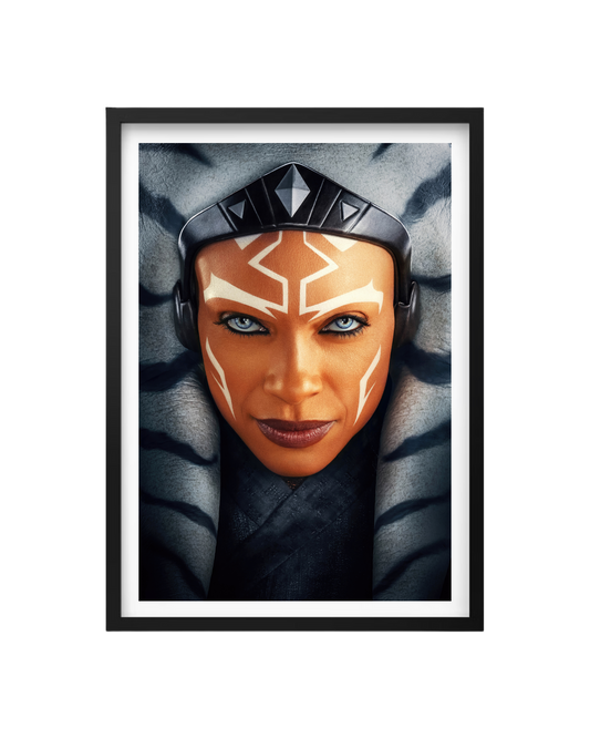 Cuadro Ahsoka - La Fuerza de una Guerrera