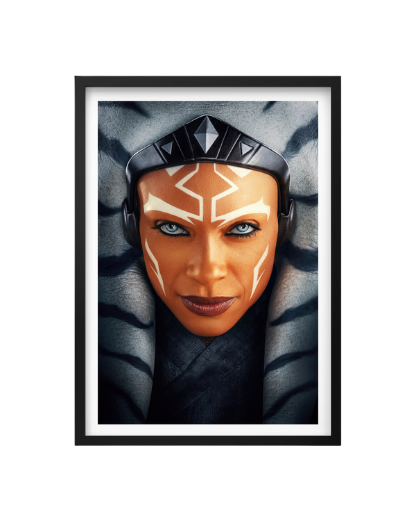 Cuadro Ahsoka - La Fuerza de una Guerrera